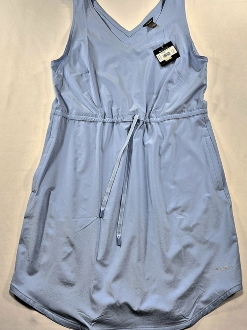 Eddie Bauer Departure Tank Dress in Blue Size Medium NWT